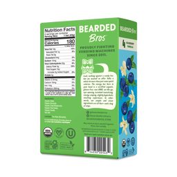 Organic Real Food Energy Bars, Blueberry Vanilla