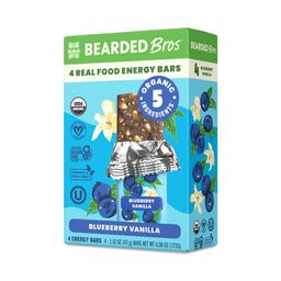 Organic Real Food Energy Bars, Blueberry Vanilla