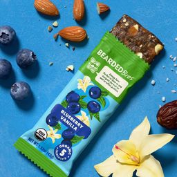 Organic Real Food Energy Bars, Blueberry Vanilla