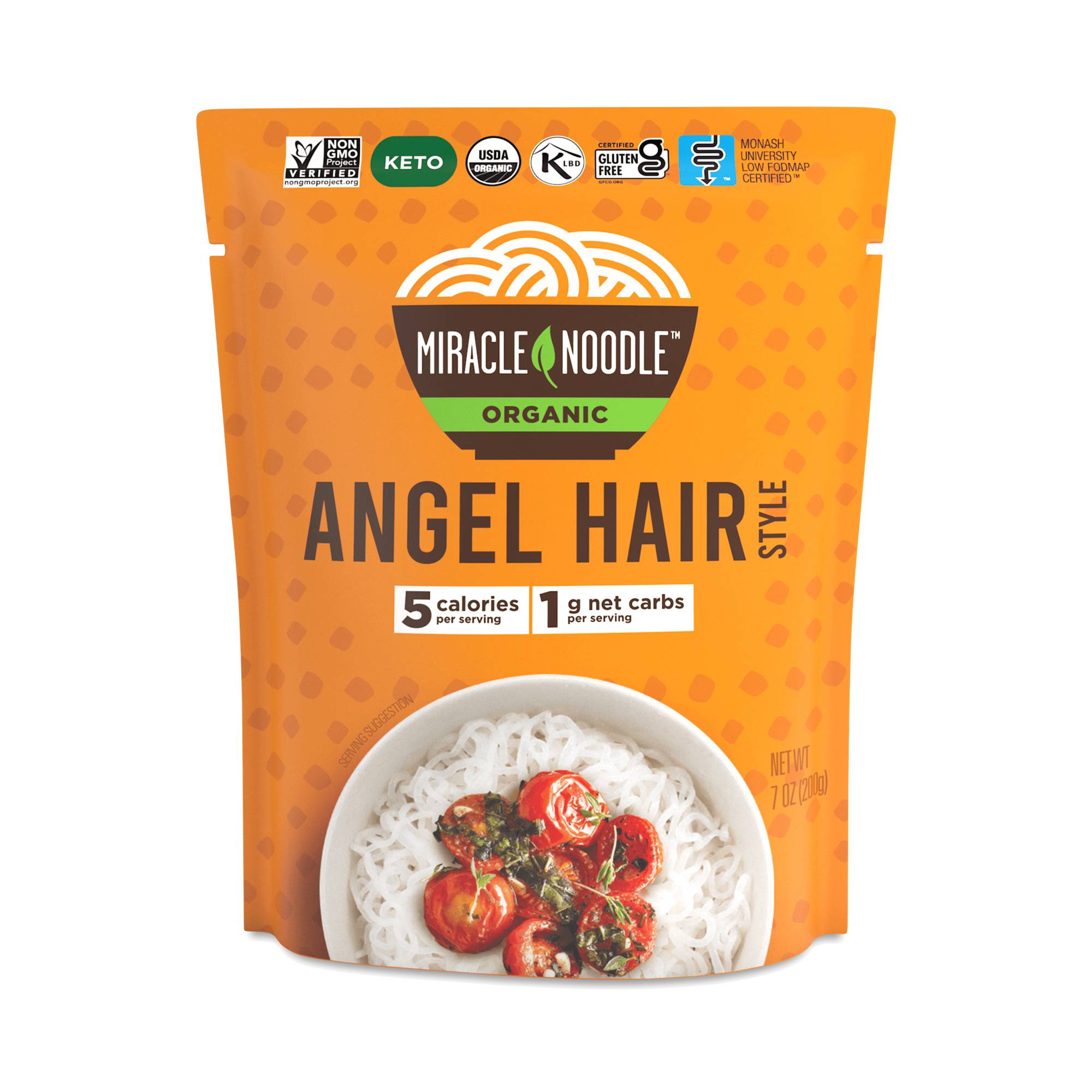 Organic Ready to Eat Angel Hair Style Noodles
