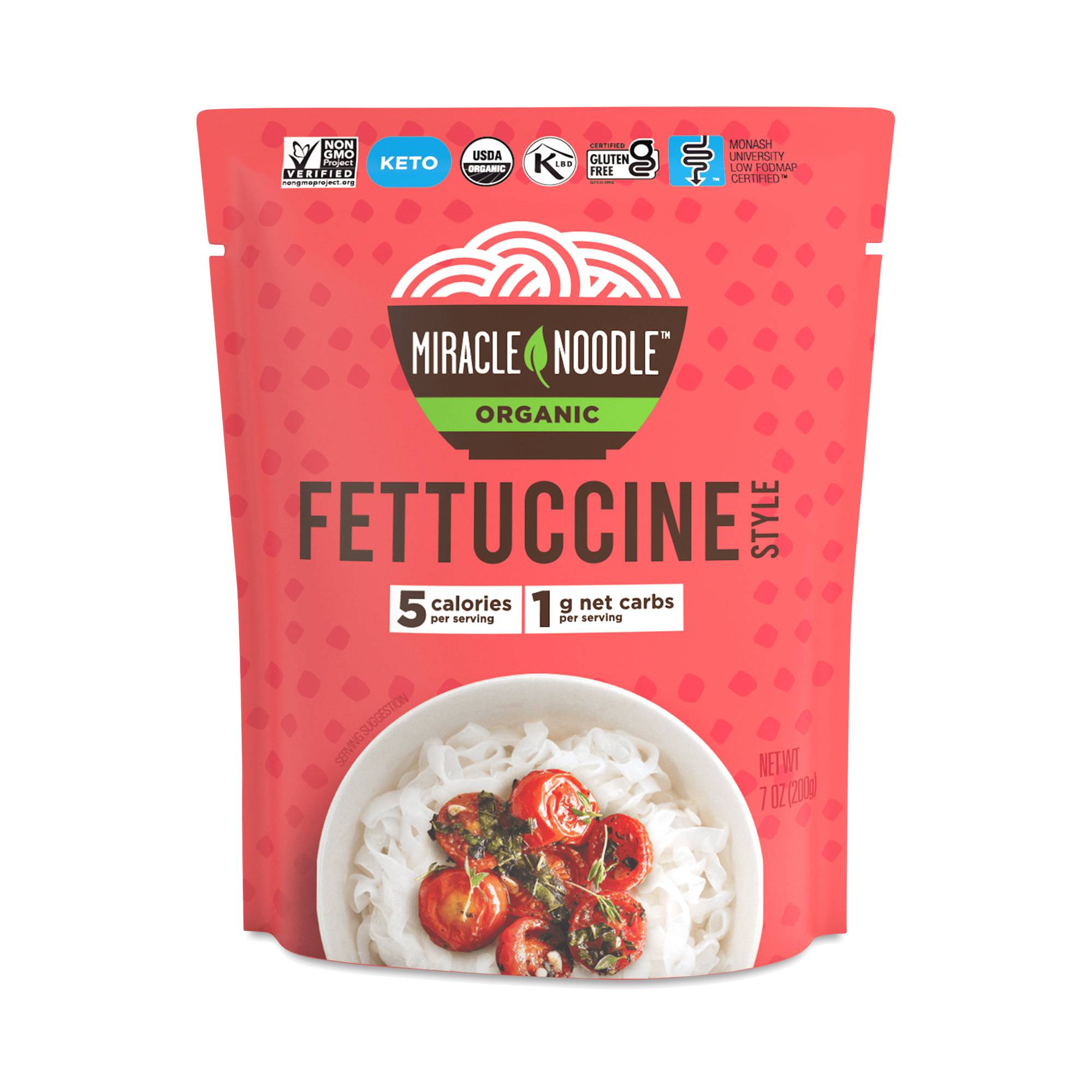 Organic Ready to Eat Fettuccine Style Noodles