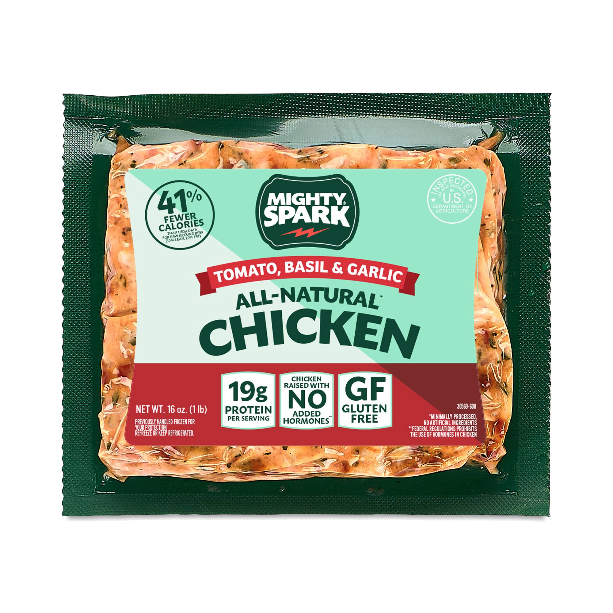 Ground Chicken, Tomato, Basil & Garlic