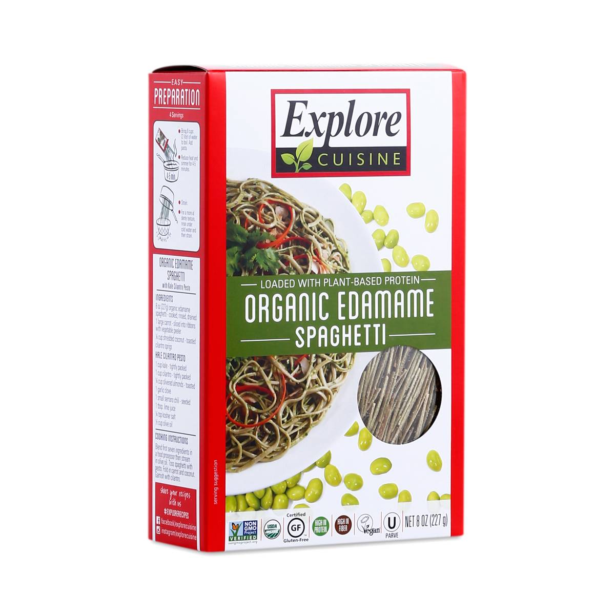 Organic Edamame Spaghetti by Explore Cuisine Thrive Market