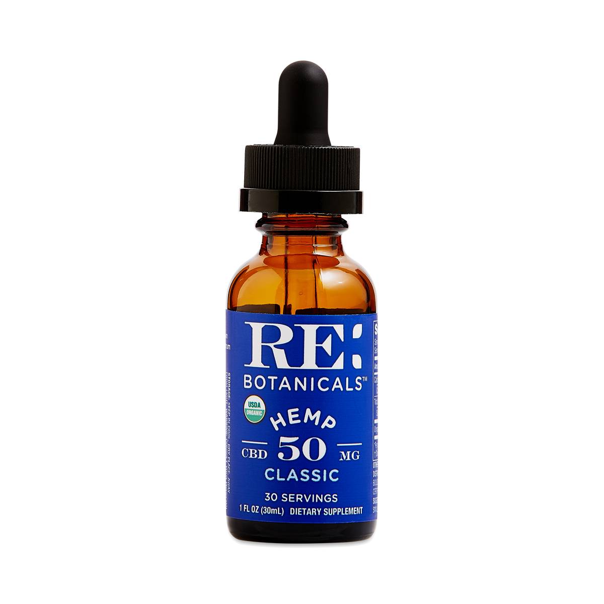 Classic Organic Hemp CBD Oil 50mg