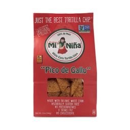 Organic Tortilla Chip, Pico de Gallo