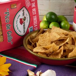 Organic Tortilla Chip, Pico de Gallo