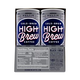 Cold Brew, Black & Bold