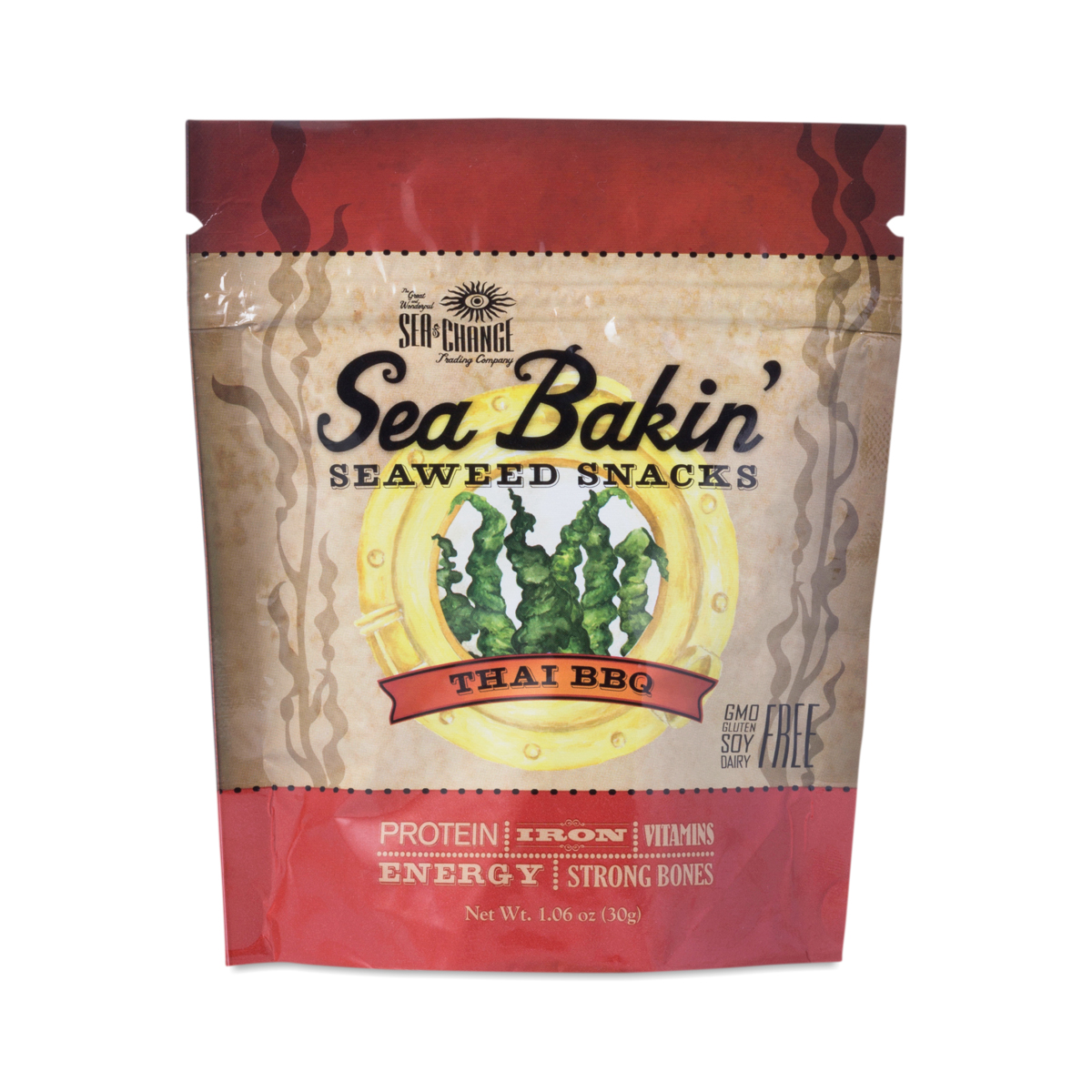 Thai BBQ Seaweed Snacks by Sea of Change Thrive Market