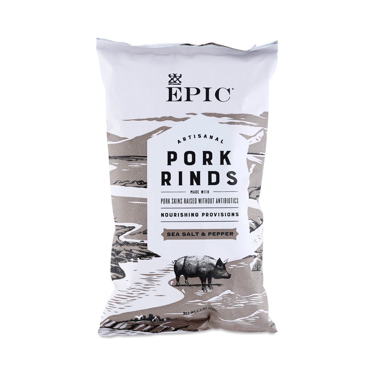 Pork Rinds, Sea Salt & Pepper