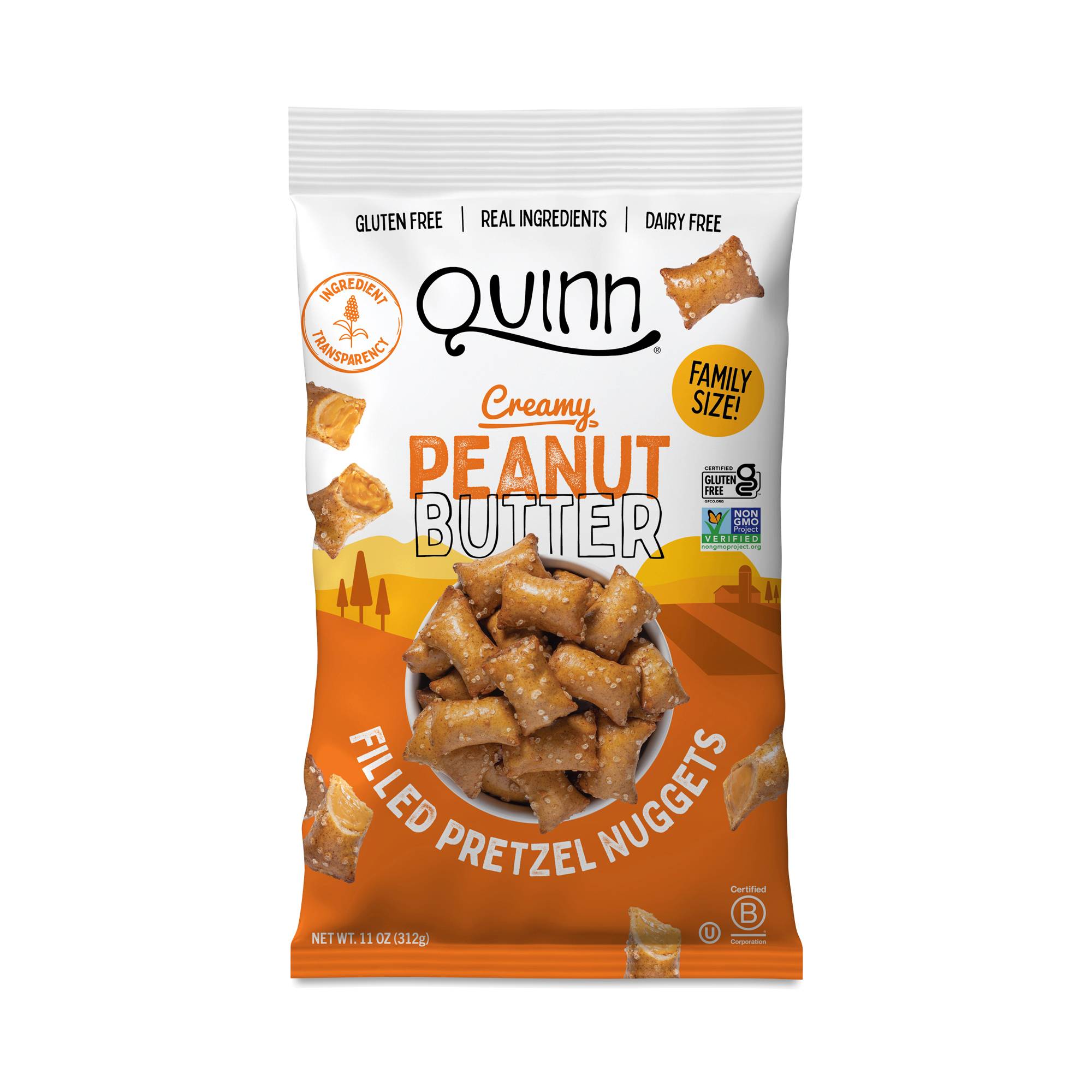 Pretzel Nuggets, Peanut Butter Filled, Value Size