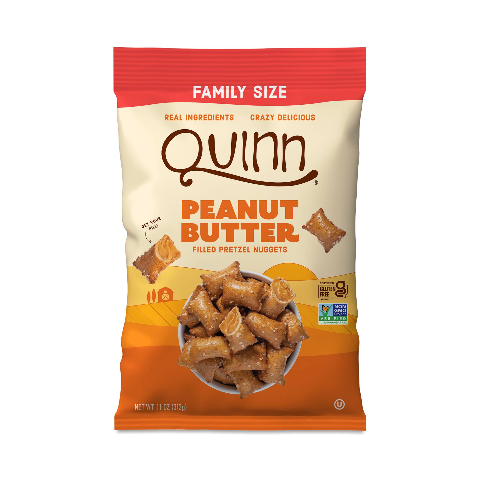 Pretzel Nuggets, Peanut Butter Filled, Value Size