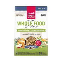 Grain Free Chicken Whole Food Clusters Dry Dog Food for Small Breeds