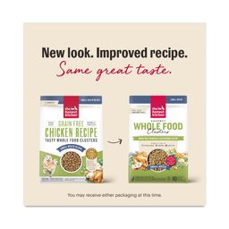 Grain Free Chicken Whole Food Clusters Dry Dog Food for Small Breeds