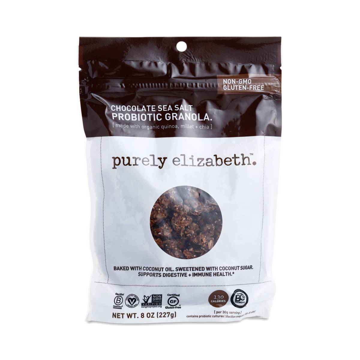 Chocolate Sea Salt Probiotic Granola Thrive Market