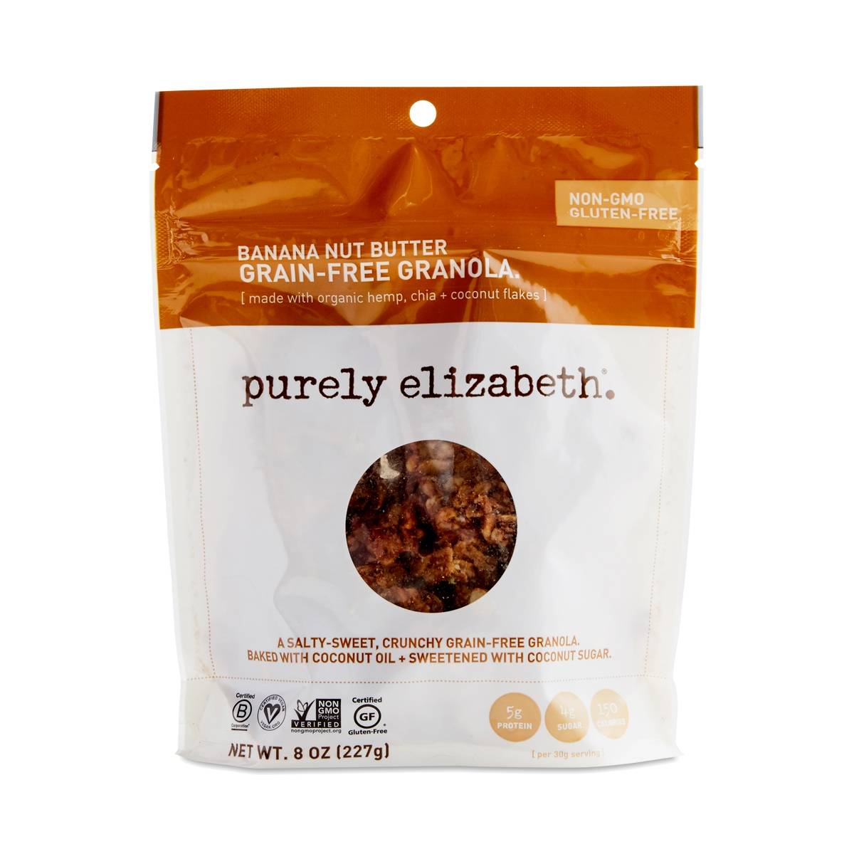 Banana Nut Butter GrainFree Granola by Purely Elizabeth Thrive Market