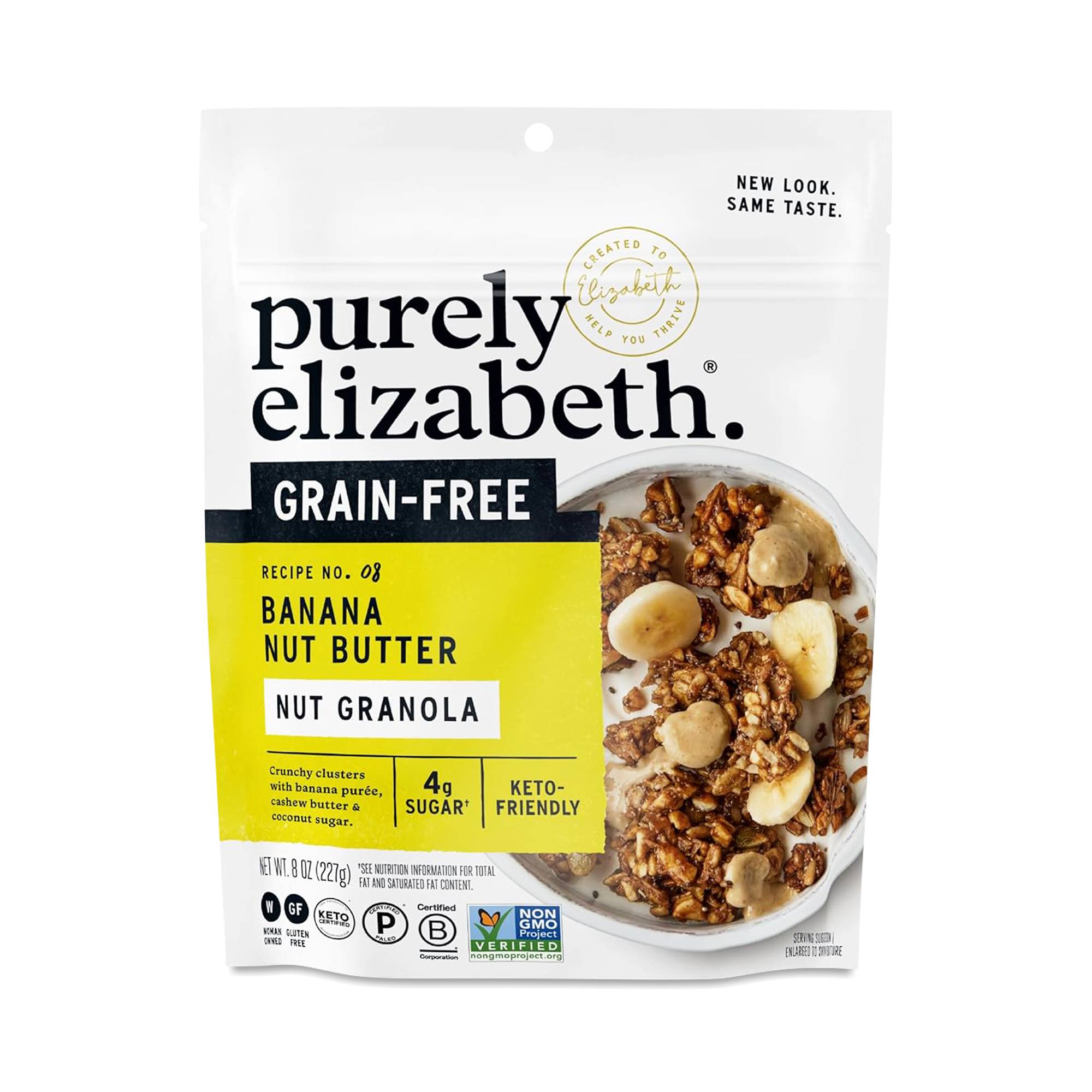 Grain-Free Nut Granola, Banana Nut Butter