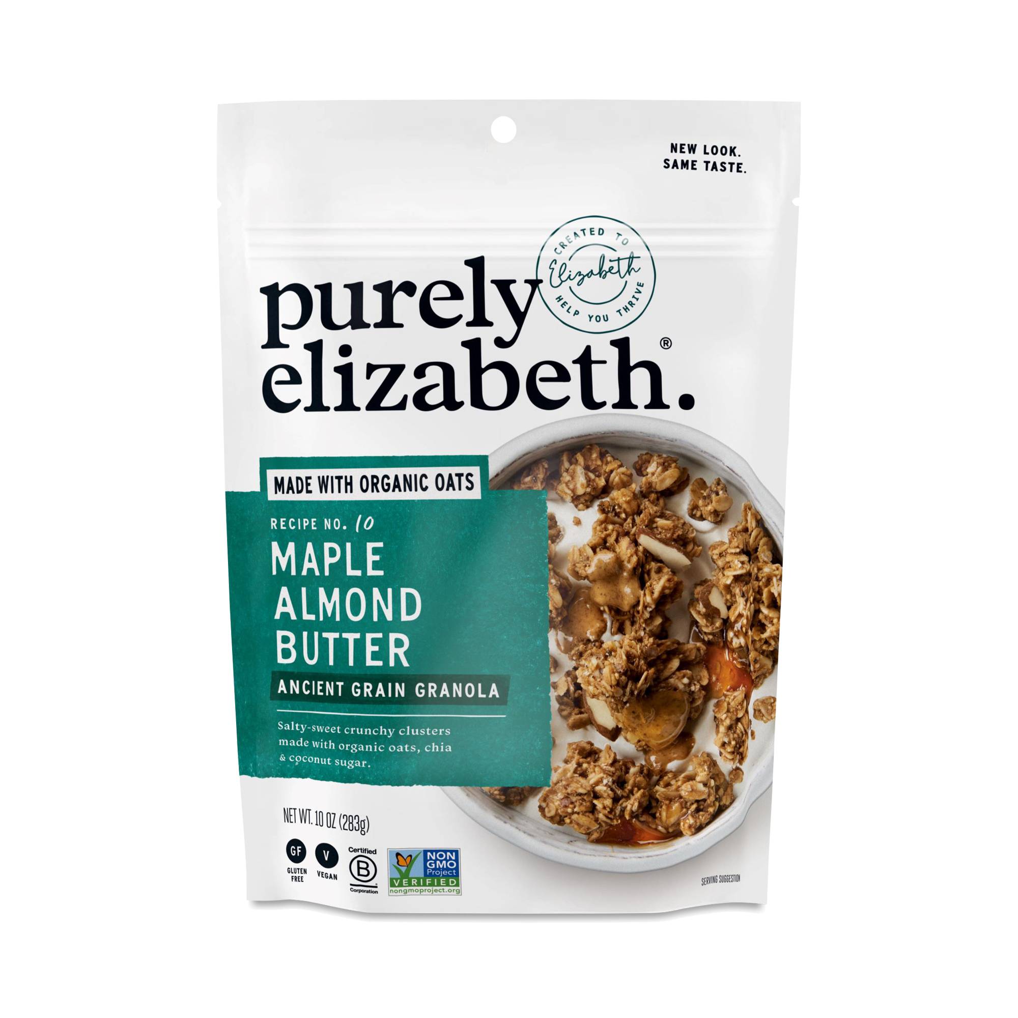 Ancient Grain Granola, Maple Almond Butter