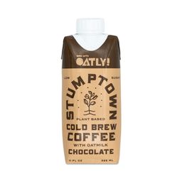 Cold Brew Coffee with Oatmilk, Chocolate