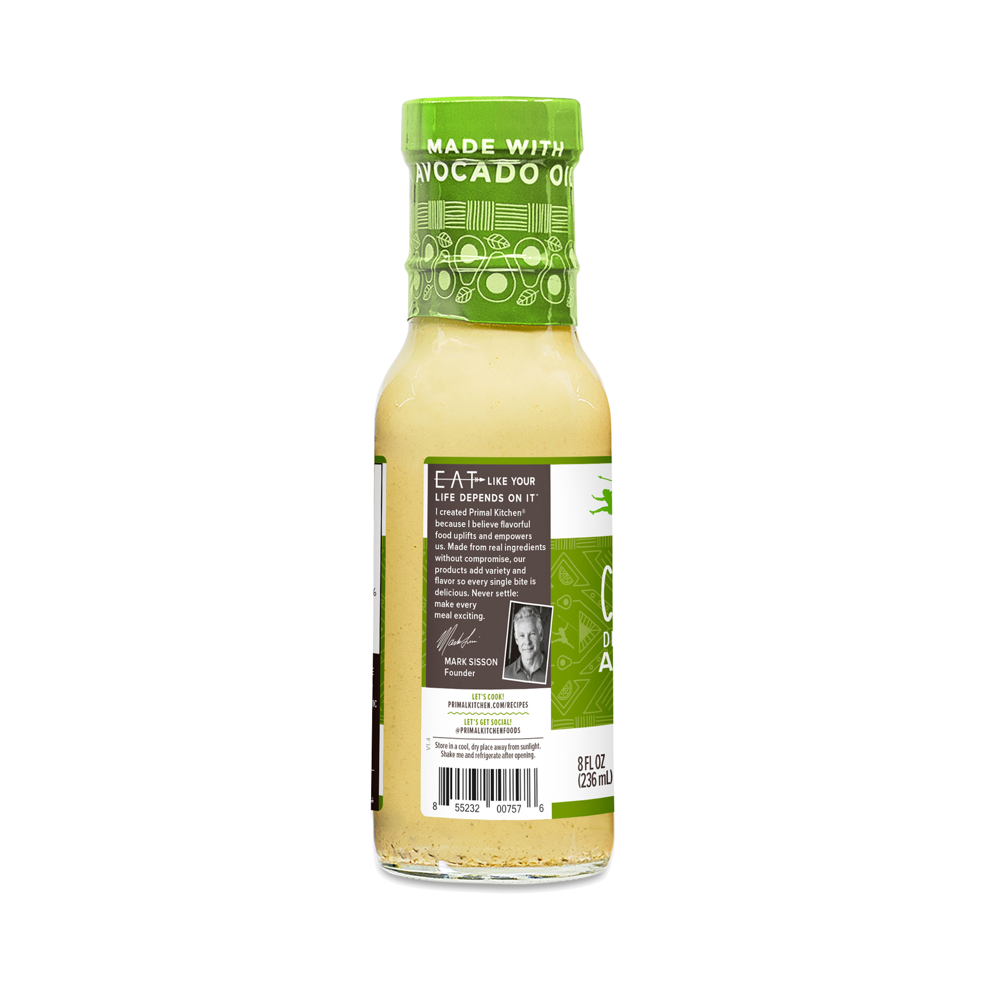 Cilantro Lime Dressing with Avocado Oil by Primal Kitchen | Thrive Market