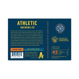 Non-Alcoholic Brew, Upside Dawn Golden Ale