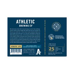 Non-Alcoholic Brew, Athletic Lite, Light Brew