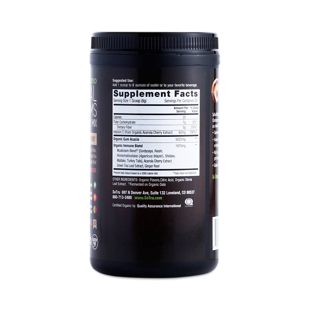 Organic Medicinal Mushroom Drink Mix by Sotru Thrive Market