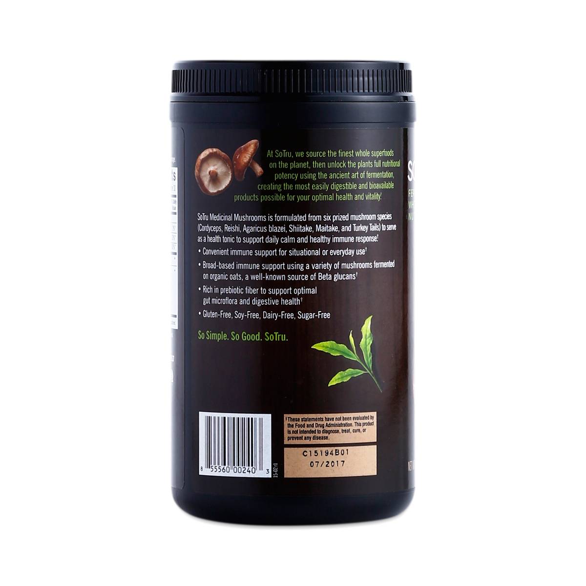 Organic Medicinal Mushroom Drink Mix by Sotru Thrive Market