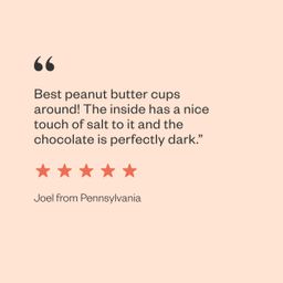 Peanut Butter Cups, Dark Chocolate