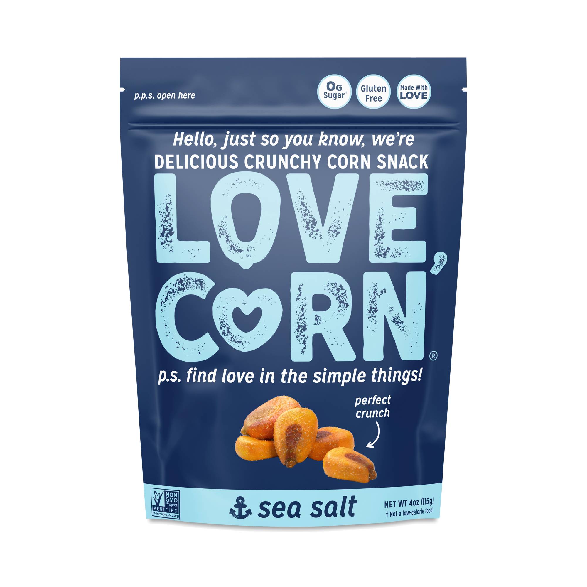 Roasted Corn Snack, Sea Salt