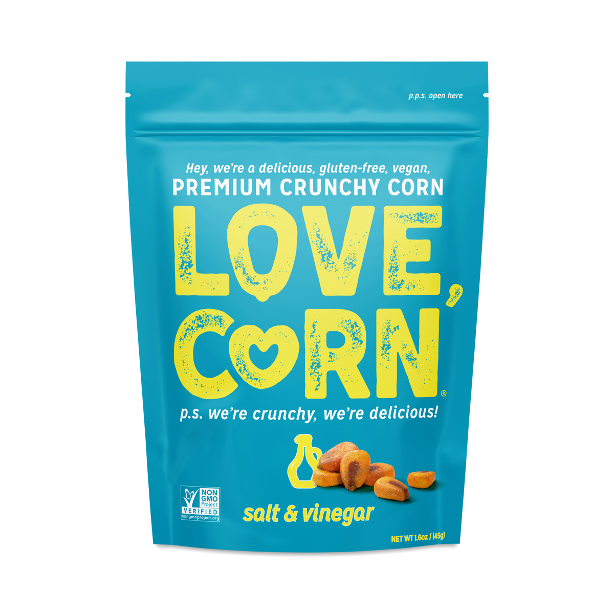 LOVE CORN  Delicious Crunchy Corn Snacks