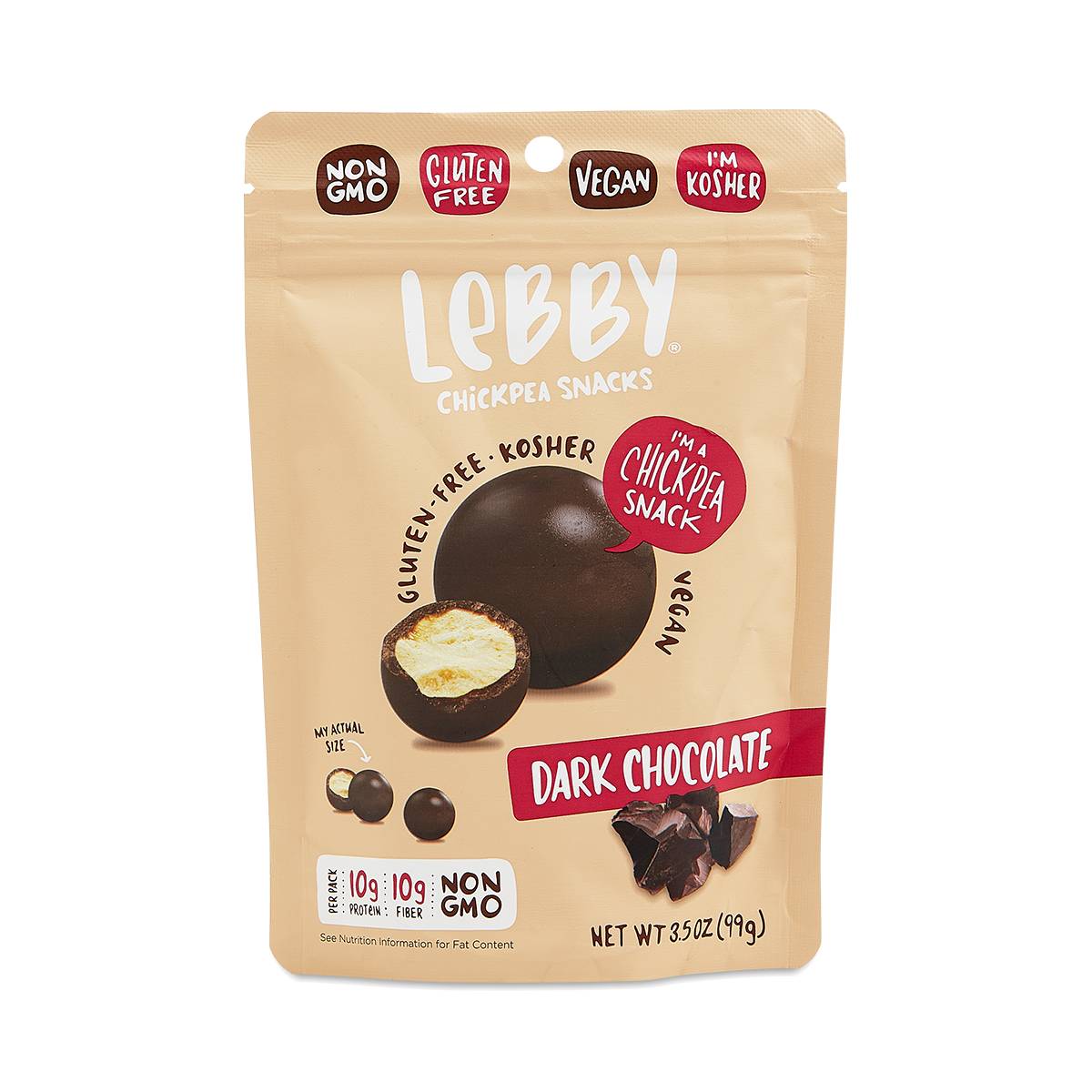 Chickpea Snacks, Dark Chocolate