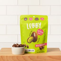 Pistachio Snacks, Milk Chocolate