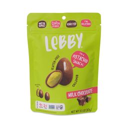 Pistachio Snacks, Milk Chocolate