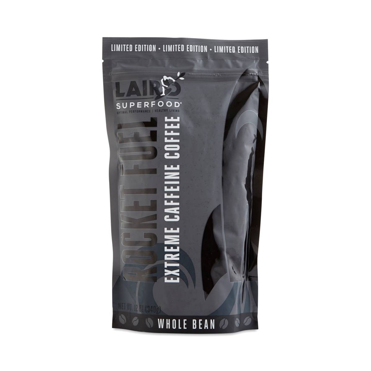 Laird Superfood Rocket Fuel Whole Bean Coffee Thrive Market