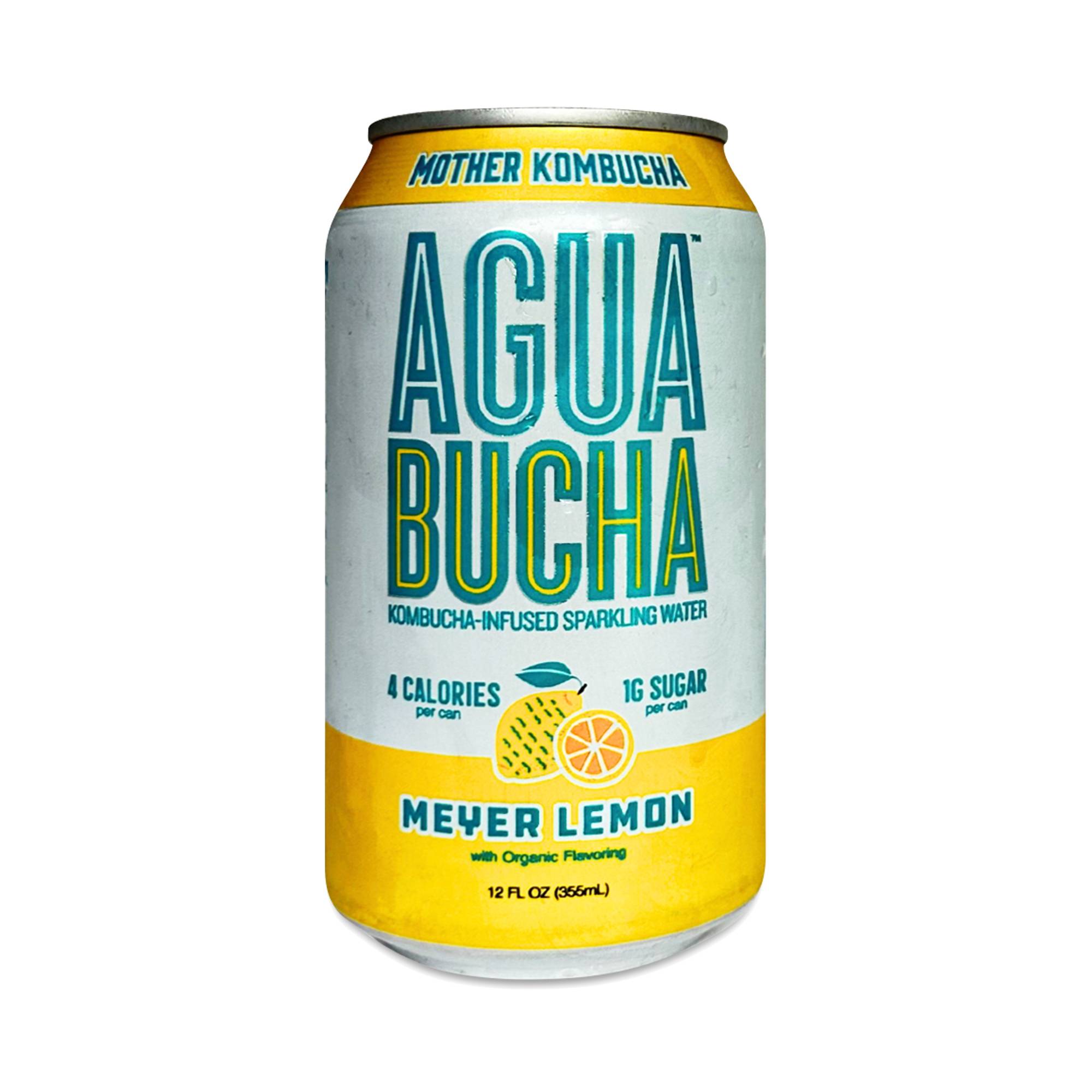 Kombucha-Infused Sparkling Water, Meyer Lemon