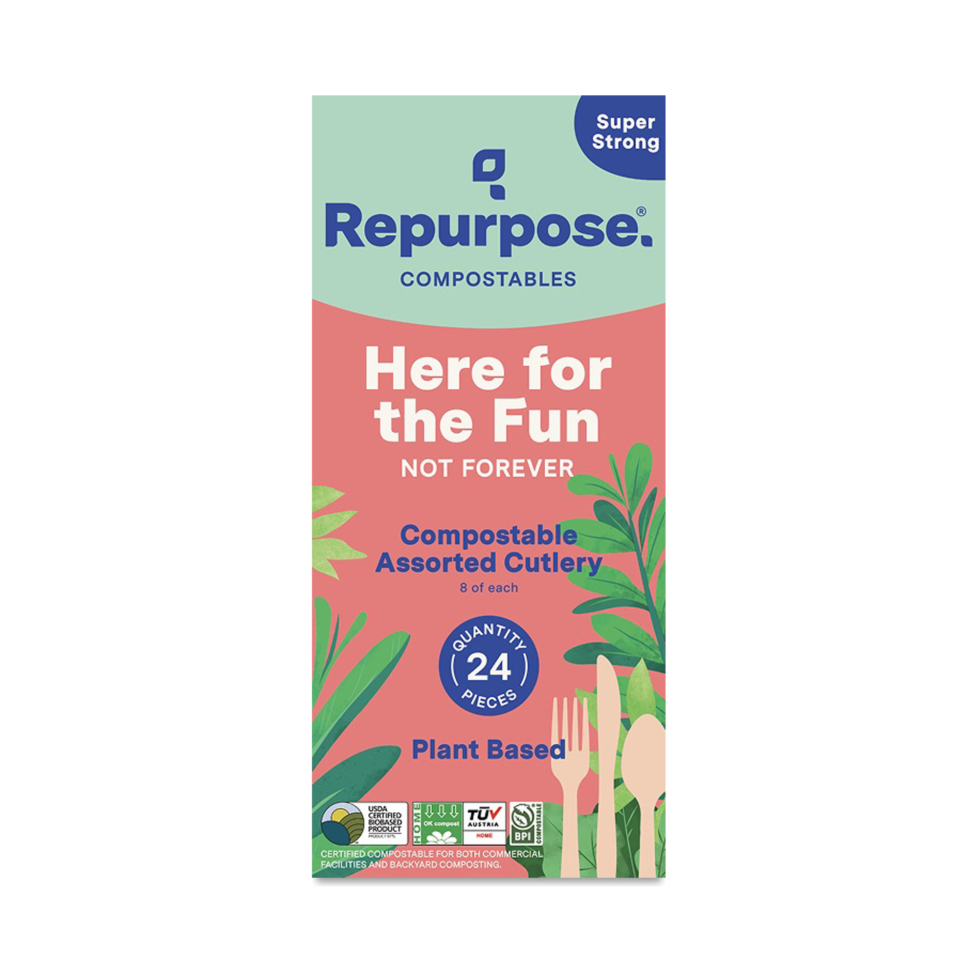 Repurpose Compostable Assorted Cutlery 24 count