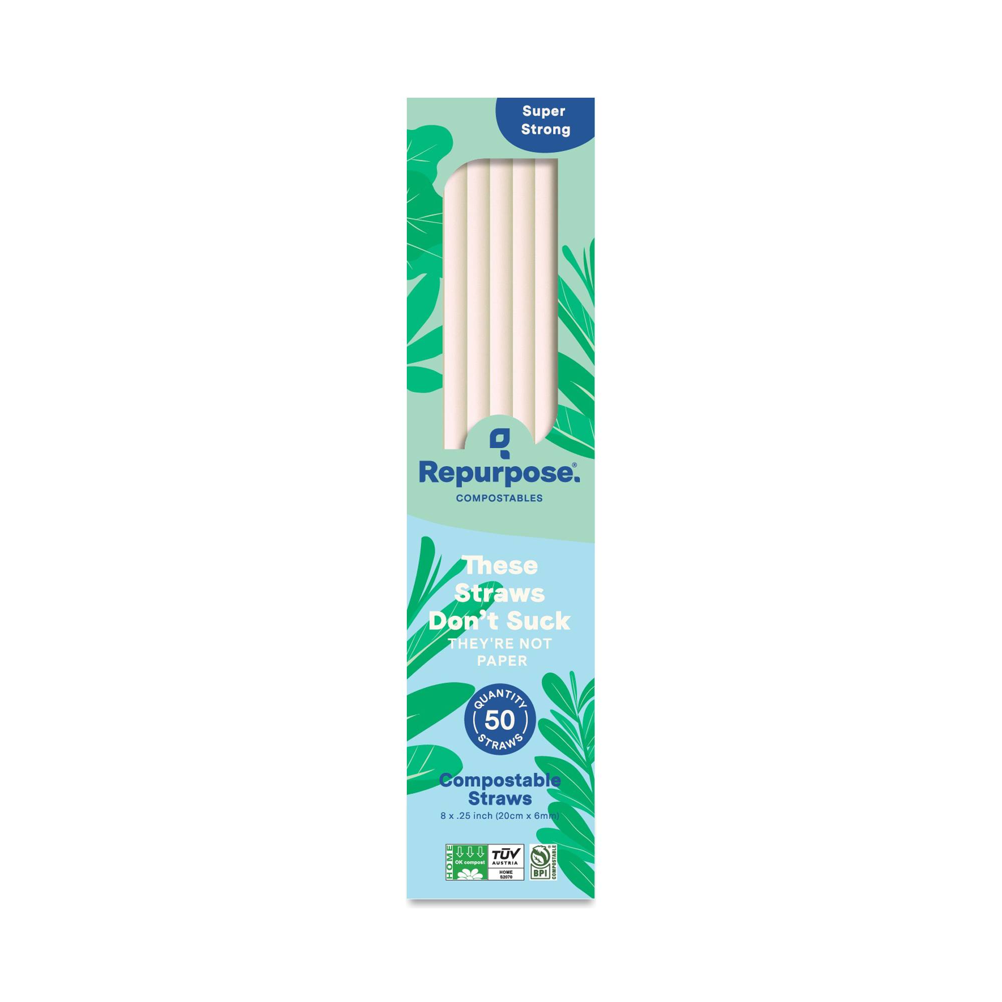 Compostable PHA Straws