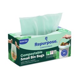 Compostable 3 Gallon Small Bin Bags