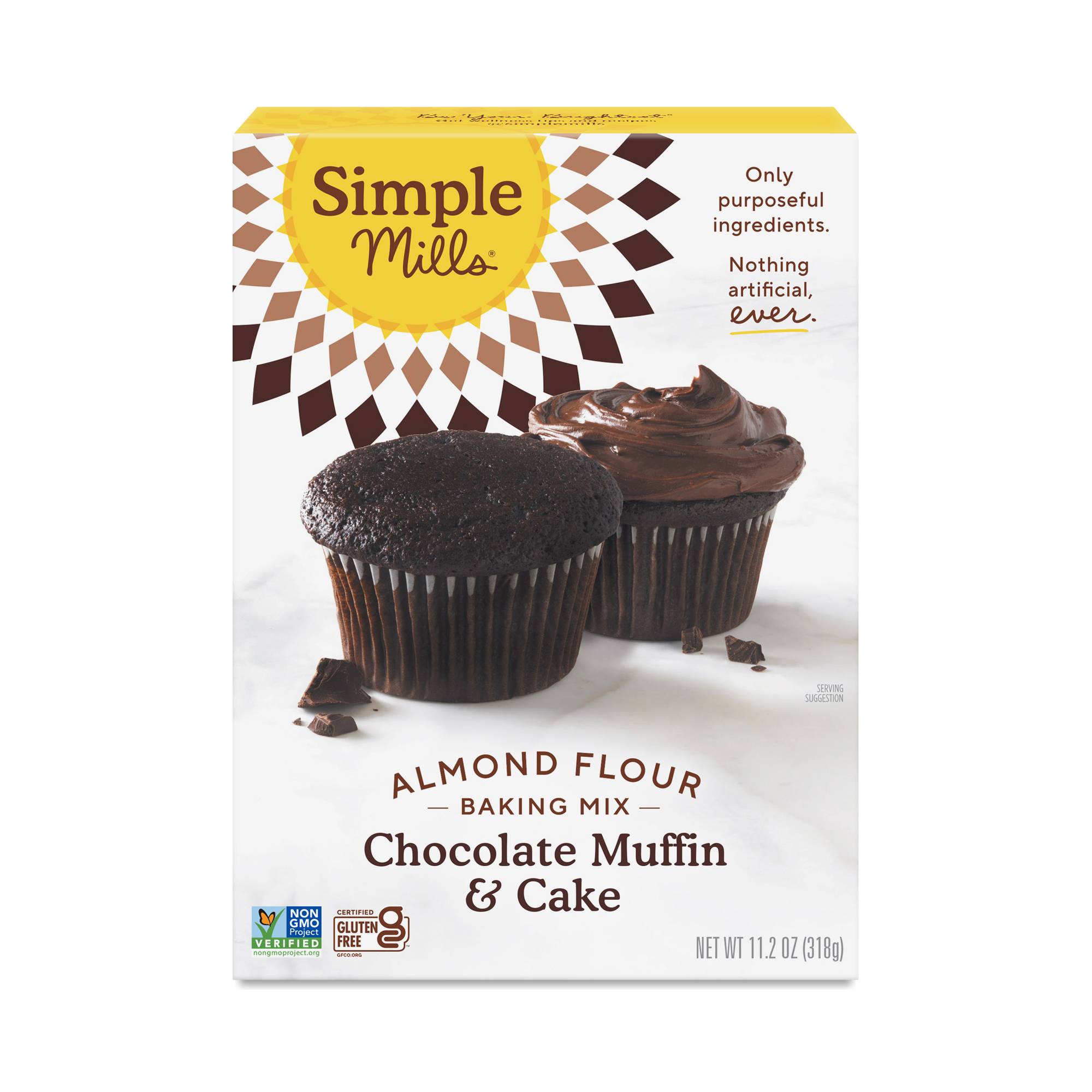 Almond Flour Muffin & Cake Mix, Chocolate