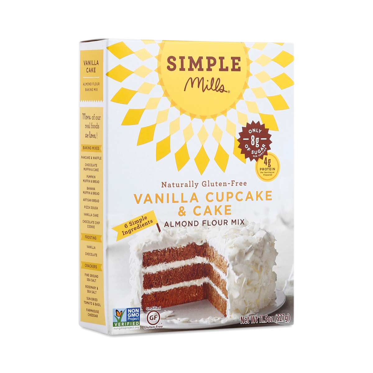 Almond Flour Vanilla Cake Mix by Simple Mills Thrive Market