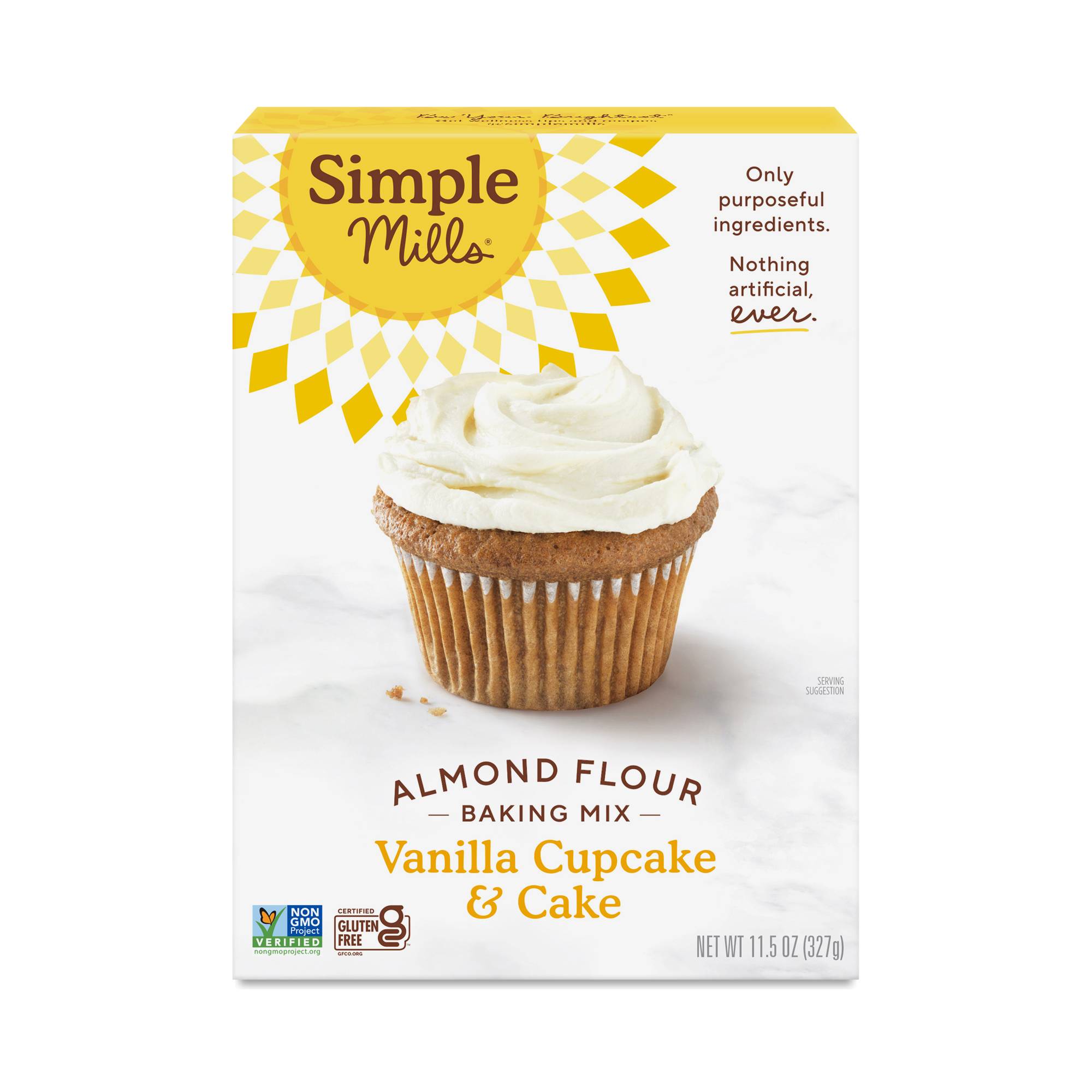 Almond Flour Cupcake & Cake Mix, Vanilla