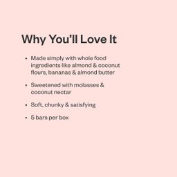 Soft Baked Almond Flour Bars, Nutty Banana Bread