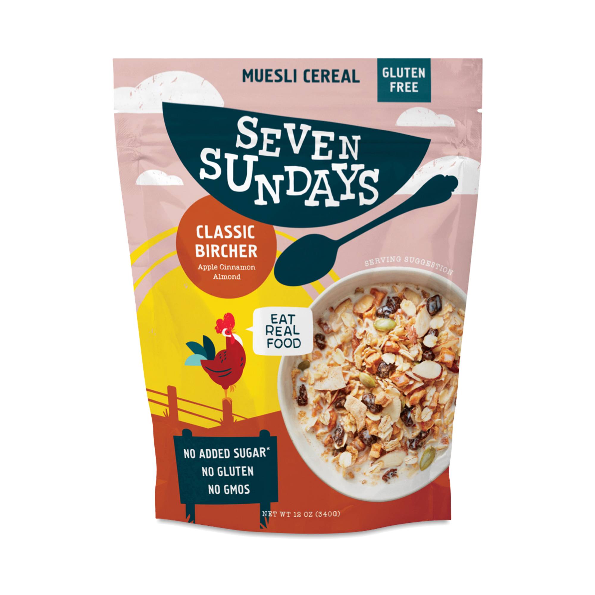 Classic Bircher Muesli, Apple Cinnamon Almond