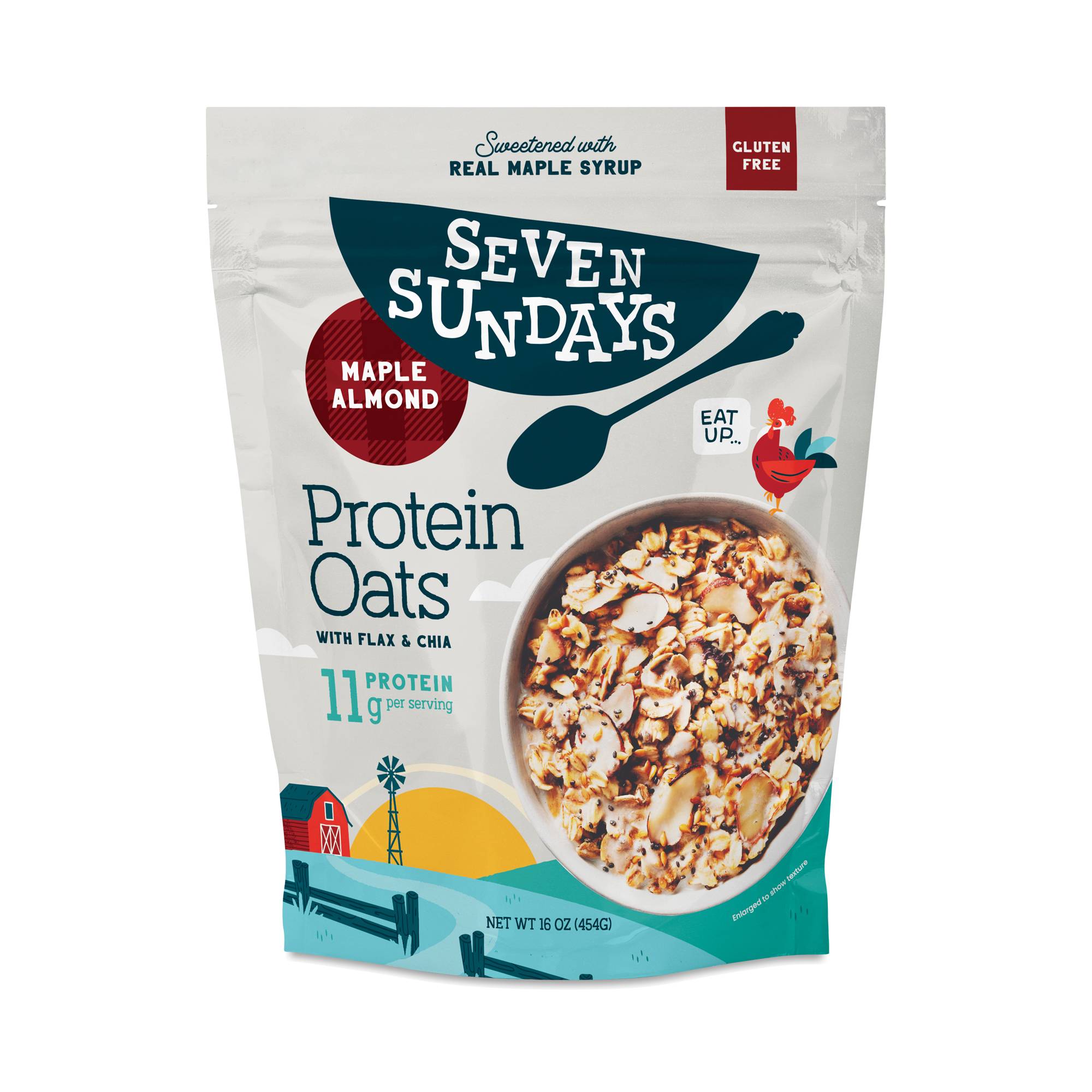 Protein Oats, Maple Almond