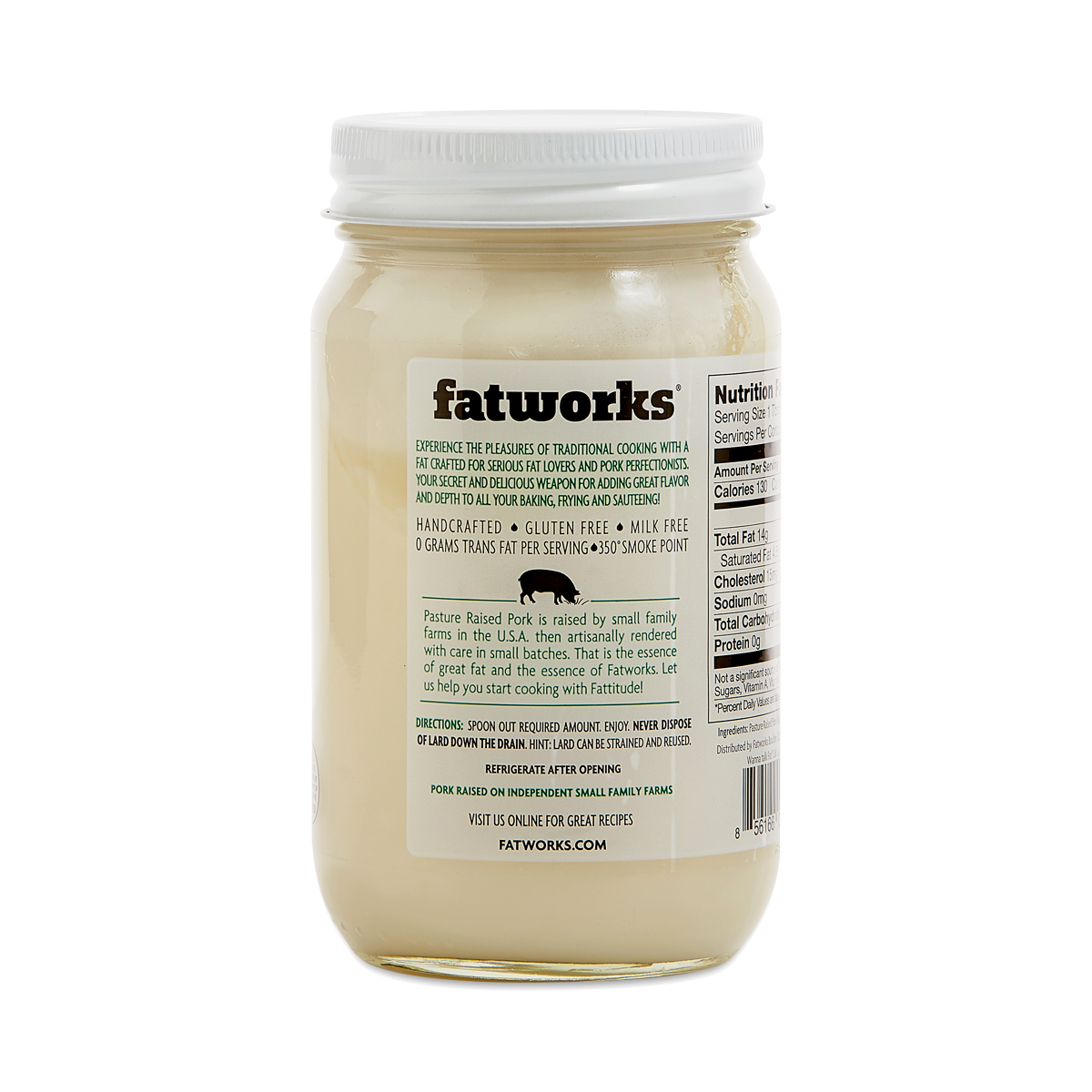 Pure Lard by Fatworks Foods Thrive Market