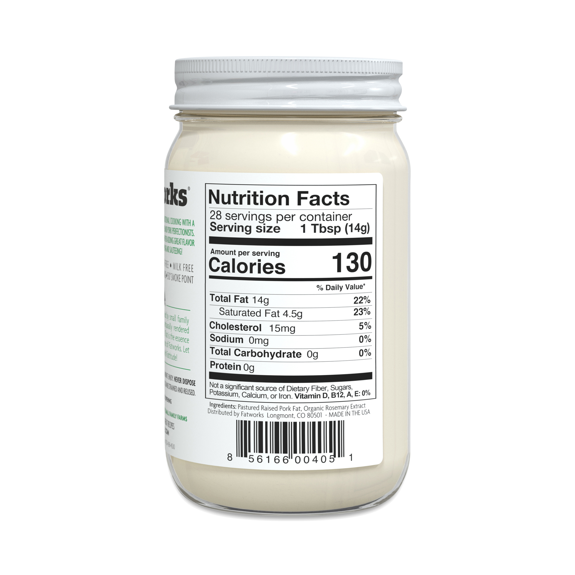 Pure Lard by Fatworks Foods | Thrive Market