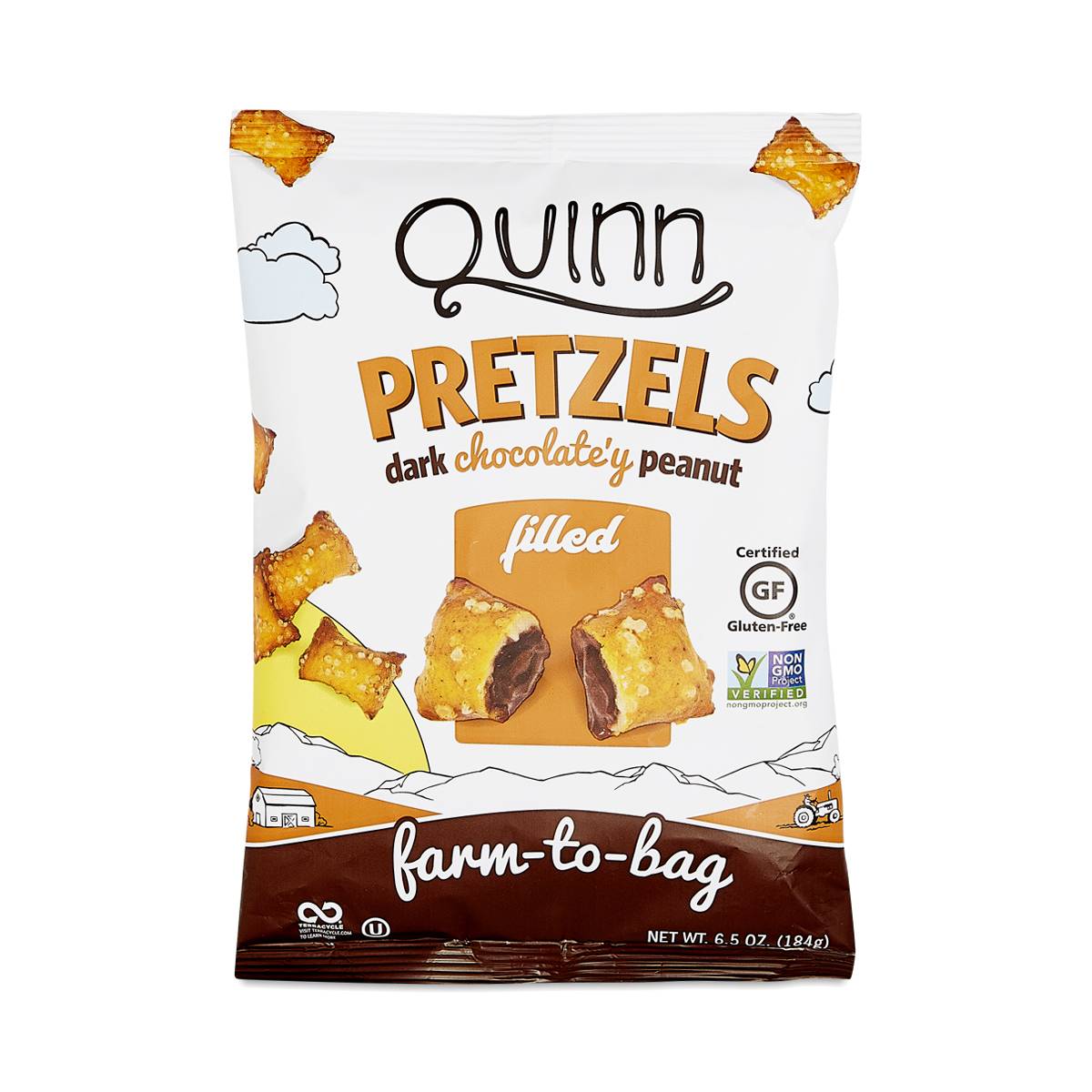 quinns peanut butter pretzels