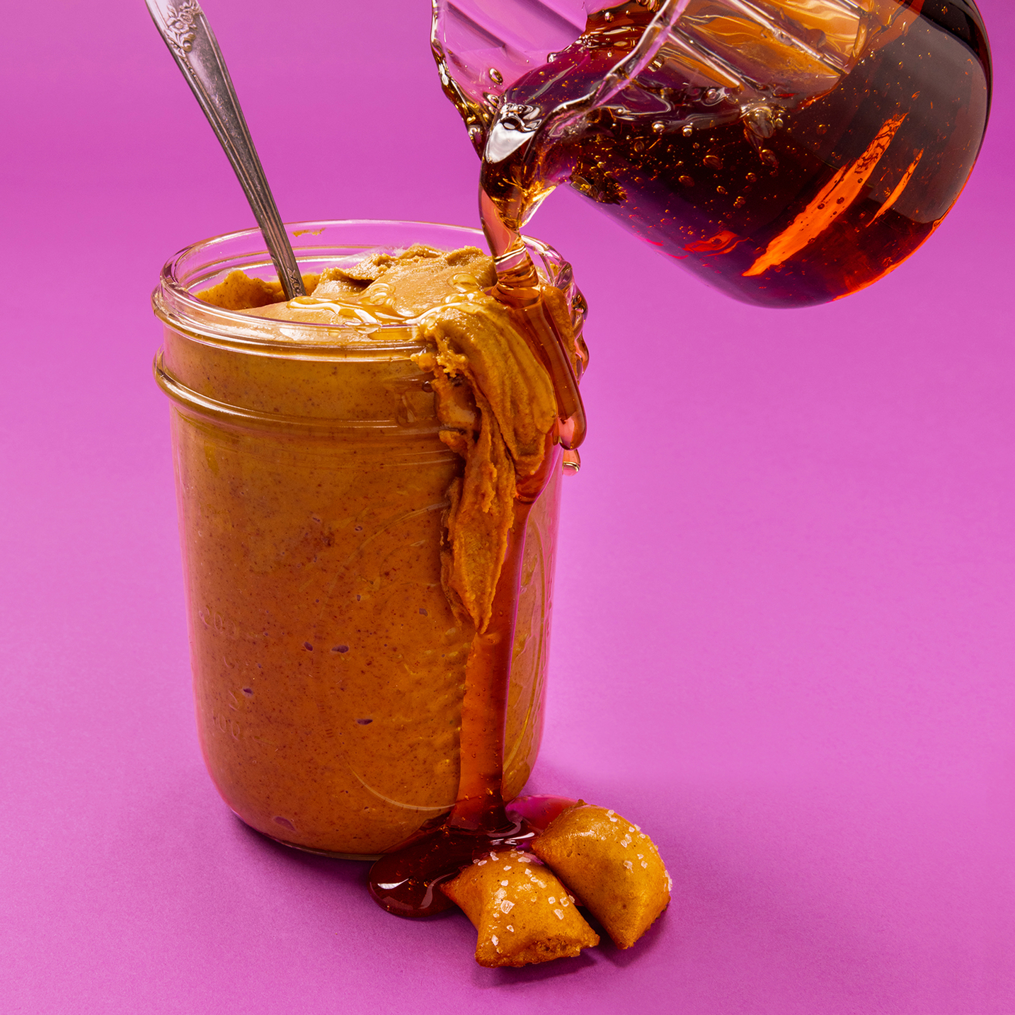 Quinn Snacks Plant Based Pretzel Nuggets, Maple Almond Butter