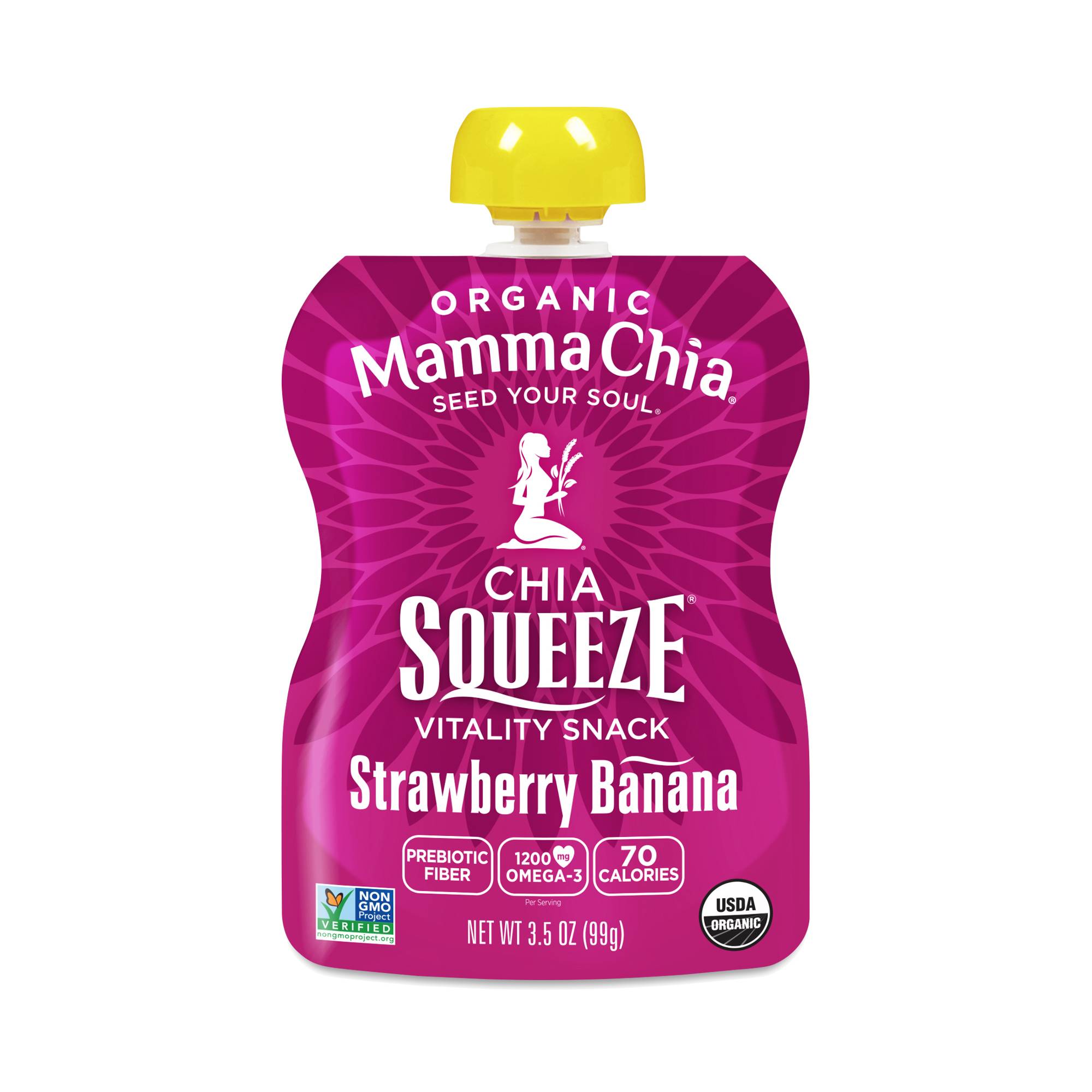 Chia Squeeze, Strawberry Banana