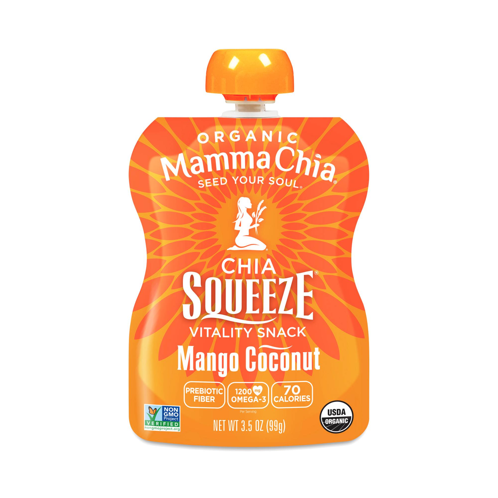 Chia Squeeze, Mango Coconut